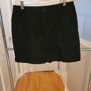 Brand new St Johns Bay black skort. Women's Size 12 petite.